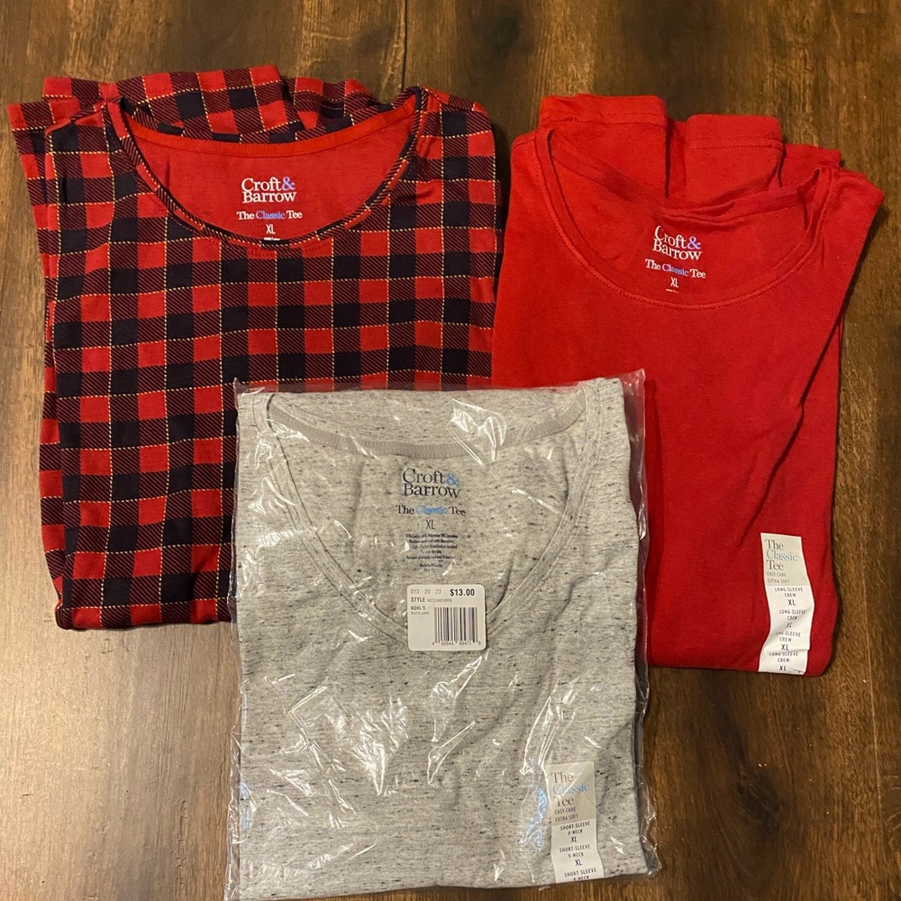 Bundle of shirts